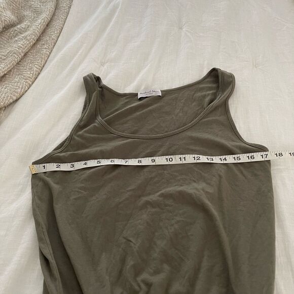 Michael Stars Women’s Small Olive Green Tank Jumpsuit - Picture 6 of 8